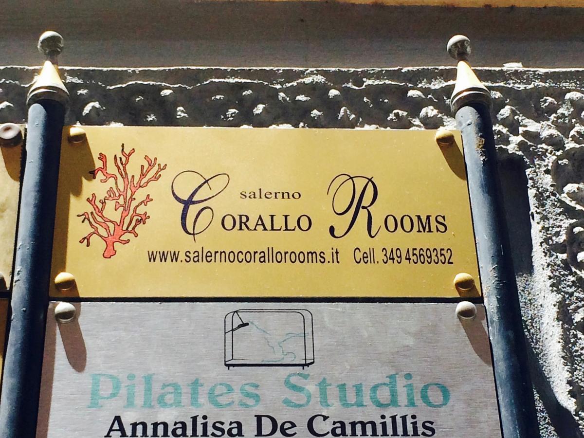 Corallo Rooms Salerno Bagian luar foto