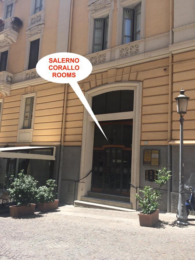 Corallo Rooms Salerno Bagian luar foto