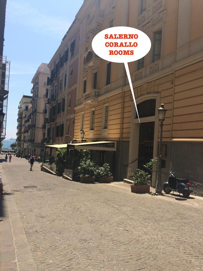 Corallo Rooms Salerno Bagian luar foto